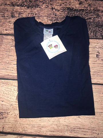 Boy's NAVY short sleeve t-shirt (10t)